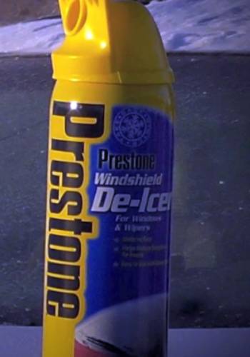 de icer spray