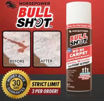 bullshot carpet cleaner