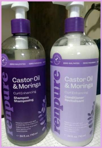 Renpure Castor Oil & Moringa Curl Gel