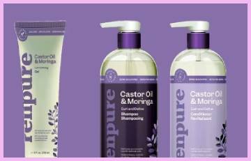 Renpure Castor Oil & Moringa Curl Gel